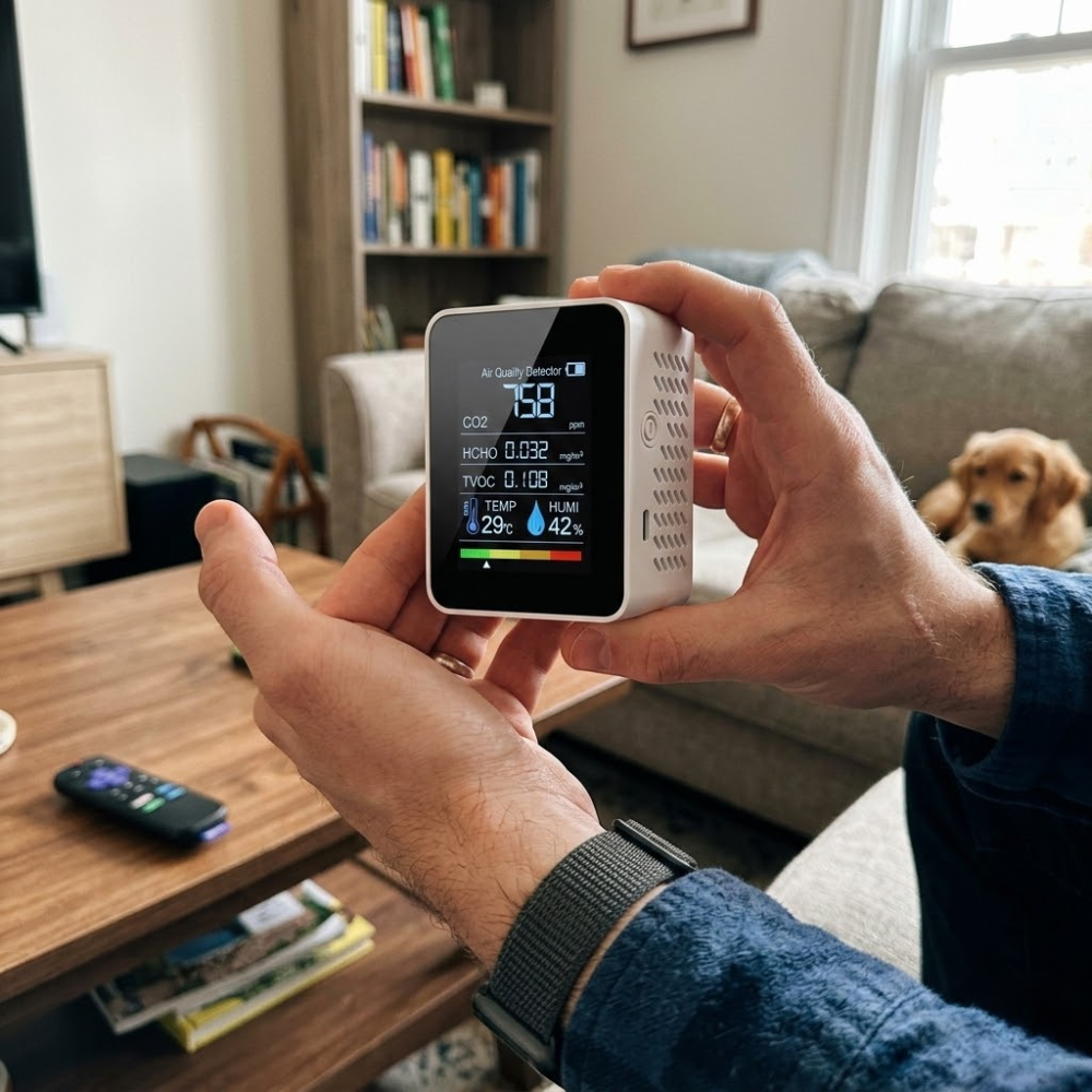 Inomhusluft kan vara upp till 5x mer förorenad än utomhusluften.